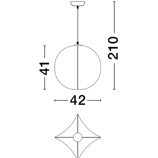 Lampadario camera da letto di seta gi gelo bianco design
