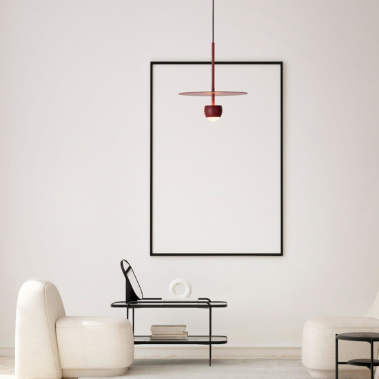 Lampada pendente design moderna led per isola cucina