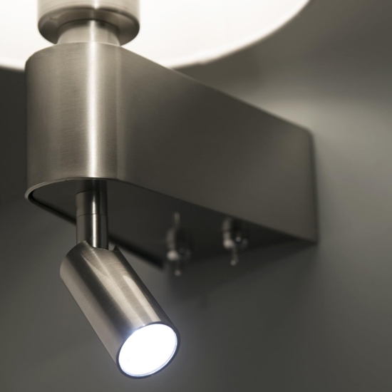 Applique per camera da letto moderna da parete con interruttore