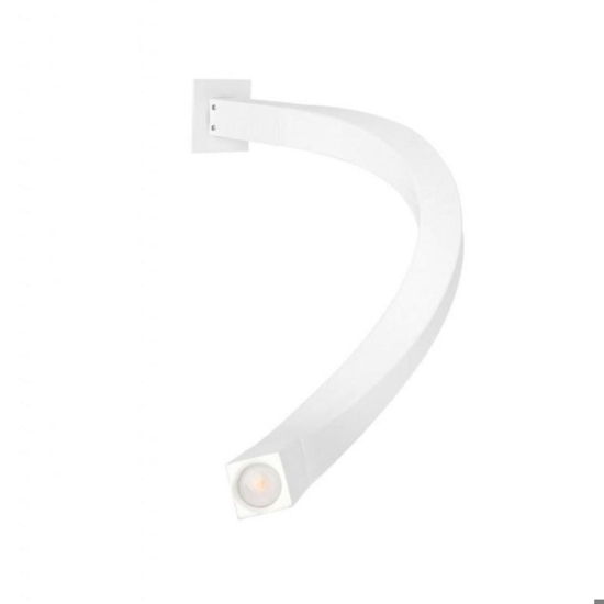 Snake w2 linea light lampada led 1,5w 3000k orientabile bianca