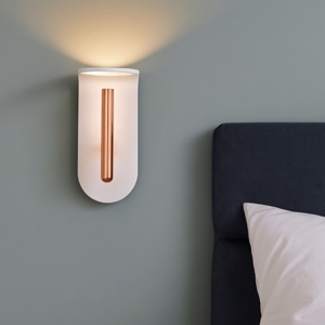 Visualizza i dettagli per 2nights stilnovo applique bianco rame per camera da letto 2nights stilnovo applique bianco rame per camera da letto