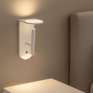 Visualizza i dettagli per Applique per camera da letto stilnovo 2nights bianca 4w 3000k con interruttore Applique per camera da letto stilnovo 2nights bianca 4w 3000k con interruttore