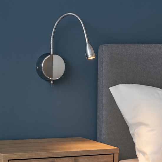 Applique per comodini camera da letto albergo con interruttore