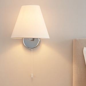 Applique per comodino camera da letto cromo fp