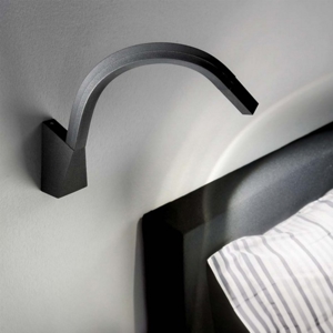 Applique snake w3 linea light nero led 2w 3000k orientabile