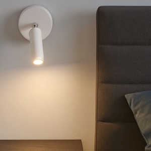 Isyluce applique da comodino bianco luce orientabile