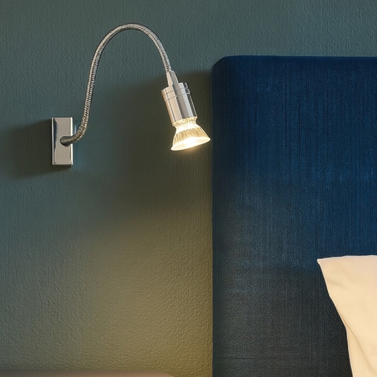 Applique da comodino per camera da letto braccio flessibile
