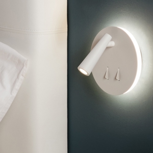 Visualizza i dettagli per Applique orientabile per comodino camera da letto led 3000k bianco moderna Applique orientabile per comodino camera da letto led 3000k bianco moderna