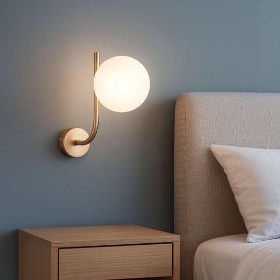 Maytoni rendez-vous lampada da comodino contemporaneo oro ottone Maytoni rendez-vous lampada da comodino contemporaneo oro ottone