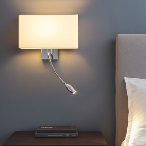 Hotel ap2 applique  comodino camera da letto hotel ideal lux