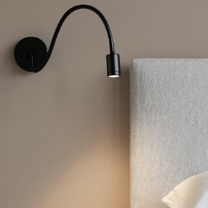 Ideal lux focus-1 ap applique nero da lettura per comodino camera da letto