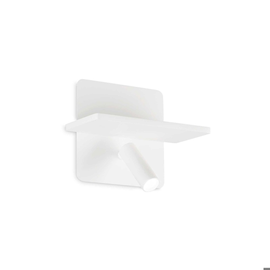 Piano ap ideal lux applique camera da letto bianca porta usb led 3000k orientabile Piano ap ideal lux applique camera da letto bianca porta usb led 3000k orientabile