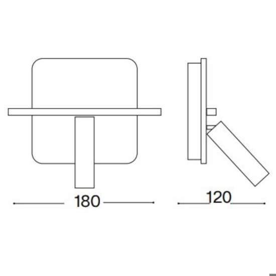 Piano ap ideal lux applique camera da letto bianca porta usb led 3000k orientabile Piano ap ideal lux applique camera da letto bianca porta usb led 3000k orientabile
