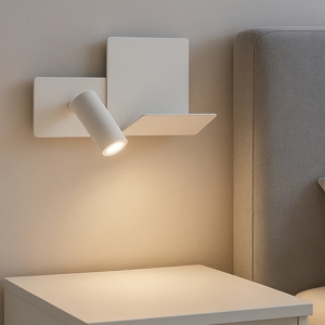 Ideal lux komodo-1 ap applique bianco sinistro per camera da letto