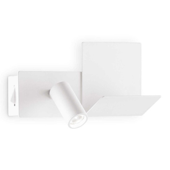 Ideal lux komodo-1 ap applique bianco sinistro per camera da letto