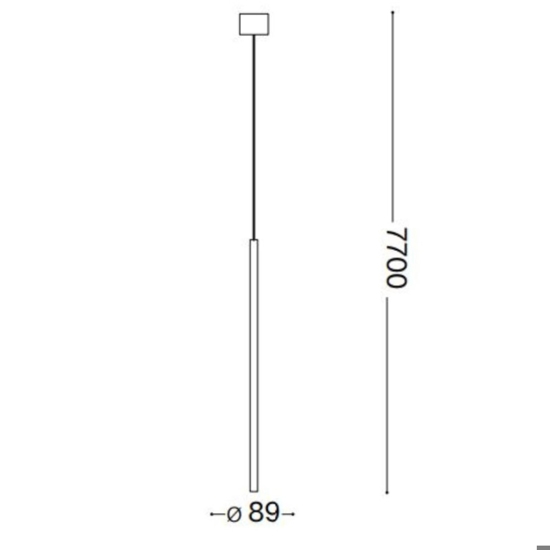 Filo sp1 long wire ideal lux lampada led per penisola bianco 4w 3000k Filo sp1 long wire ideal lux lampada led per penisola bianco 4w 3000k