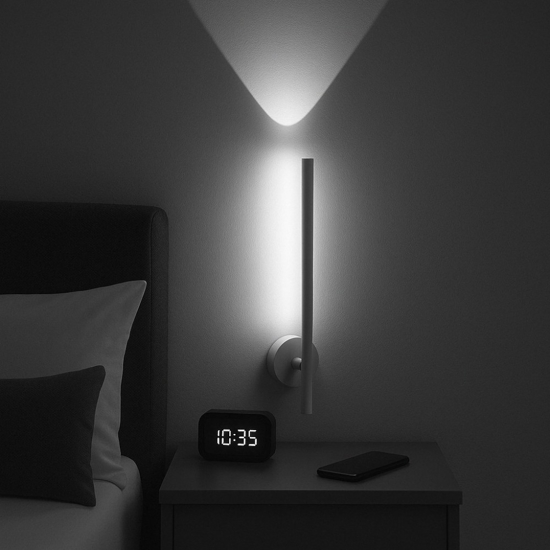 Applique led bianco per camera da letto moderna Applique led bianco per camera da letto moderna