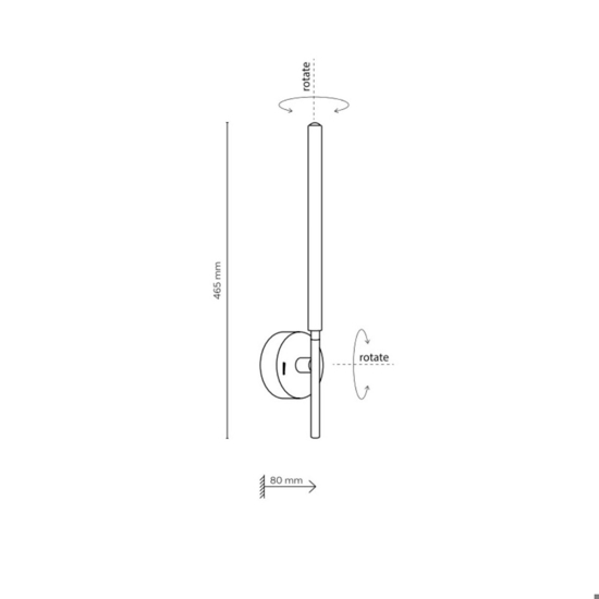 Applique led bianco per camera da letto moderna Applique led bianco per camera da letto moderna