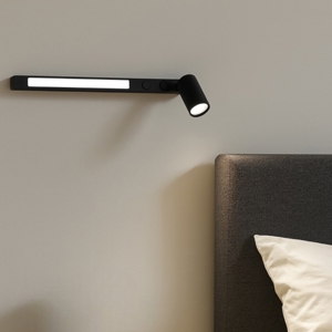 Applique camera da letto con luce orientabile