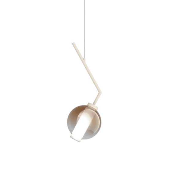 Applique da comodino luce pendente vetro bronzo v line top light Applique da comodino luce pendente vetro bronzo v line top light