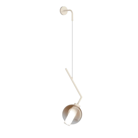 Applique da comodino luce pendente vetro bronzo v line top light Applique da comodino luce pendente vetro bronzo v line top light