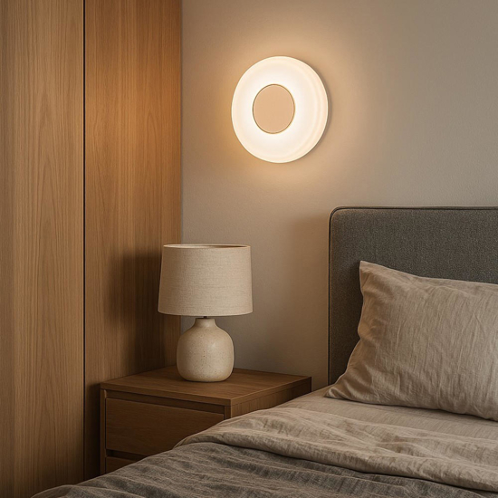 Applique da comodino per camera da letto moderna led marrone Applique da comodino per camera da letto moderna led marrone