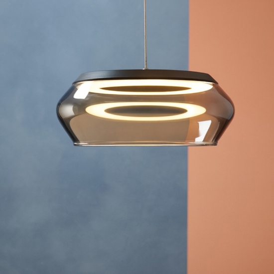 Lampada a sospensione per comodino camera da letto moderna led 3000k