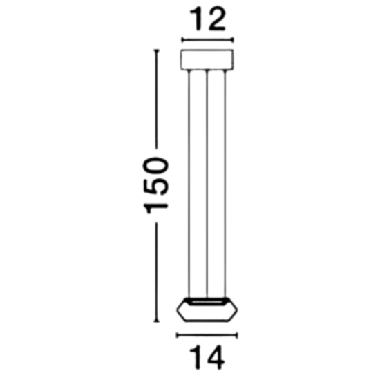 Lampada a sospensione per comodino camera da letto moderna led 3000k