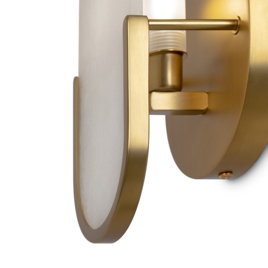 Maytoni marmo applique per camera da letto colore oro