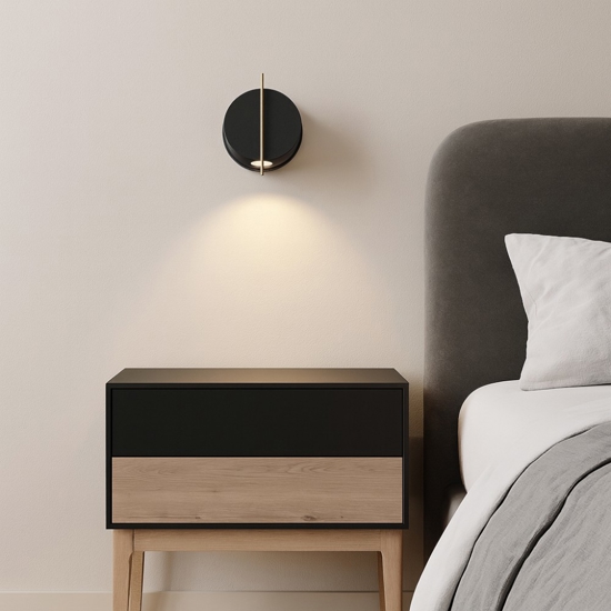 Maytoni nuance applique da comodino led 3w 3000k orientabile