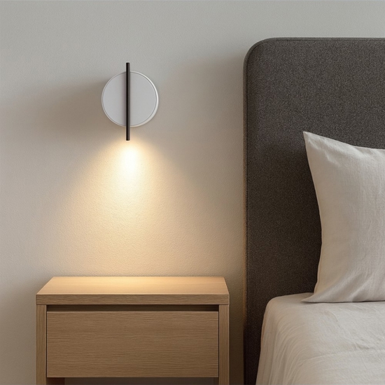Maytoni nuance applique da comodino led 3w 3000k orientabile
