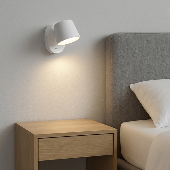 Maytoni pixel applique led 7w 3000k per comodino