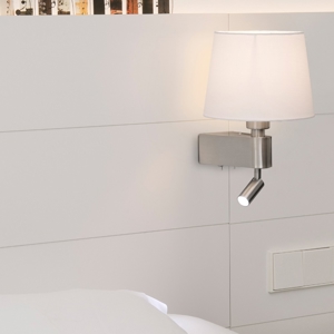 Applique per camera da letto da comodino con interruttore