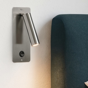 Visualizza i dettagli per Applique da incasso per comodino camera da letto 3w 3000k grigio Applique da incasso per comodino camera da letto 3w 3000k grigio