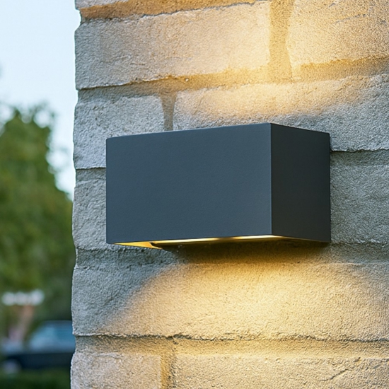 Life applique per esterno antracite 20w 3000k 4000k 5000k Life applique per esterno antracite 20w 3000k 4000k 5000k