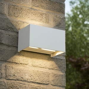 Visualizza i dettagli per Life applique da esterno bianco rettangolare 20w 3000k 4000k 5000k Life applique da esterno bianco rettangolare 20w 3000k 4000k 5000k