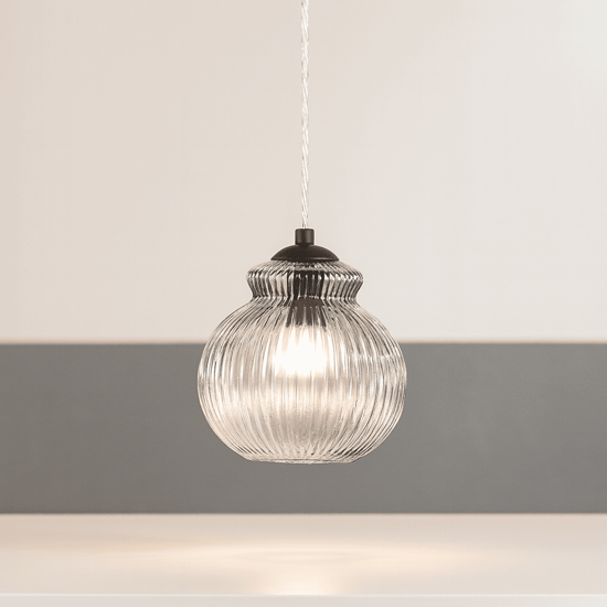 Lampada sospensione trasparente 