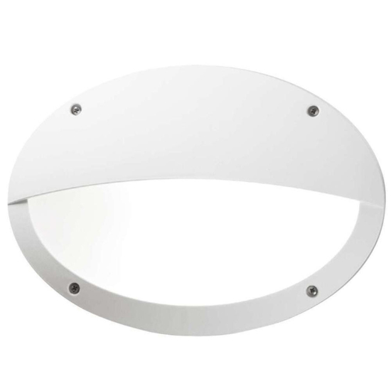 Applique bianca da esterno anti corrosione ip66 top light monza