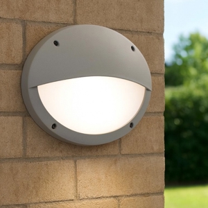 Applique da esterno grigia top light monza ip66
