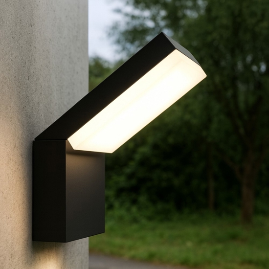 Maytoni paso applique da esterno led 3000k ip54 luce verso il basso