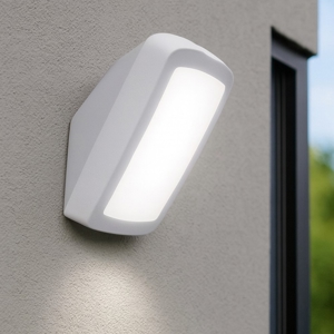 Applique da esterno giardino top light trento grigia