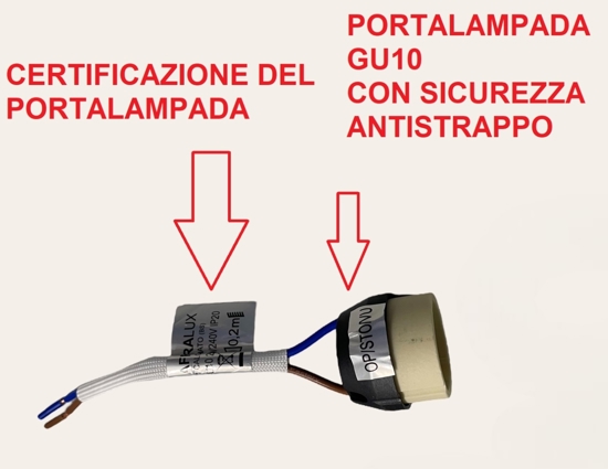 Faretto rotondo da incasso per cartongesso metallo bianco gu10 isyluce <disp dal 2024>