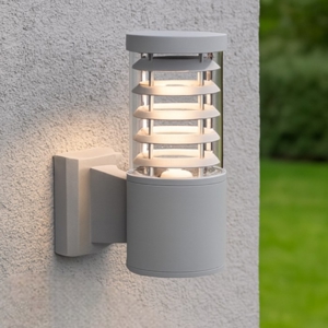 Tronco ap1 applique per esterno grigio ip44 ideal lux