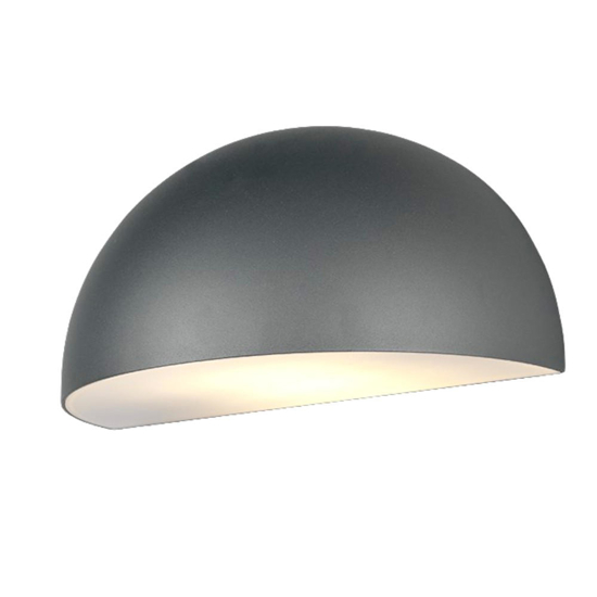 Applique da giardino ip44 h14 cm grigio antracite Applique da giardino ip44 h14 cm grigio antracite