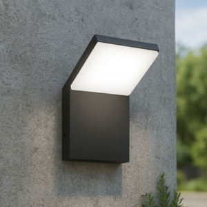 Ideal lux style ap 3000k applique nera da esterno design