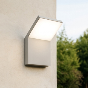 Style ap 3000k ideal lux applique per esterno grigio ip54