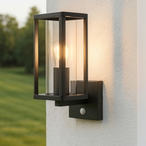 Maytoni cell applique da esterno ip65 con sensore di movimento