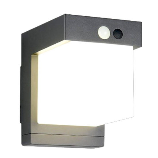 Applique da esterno ip44 led 5,5w sensore movimento Applique da esterno ip44 led 5,5w sensore movimento