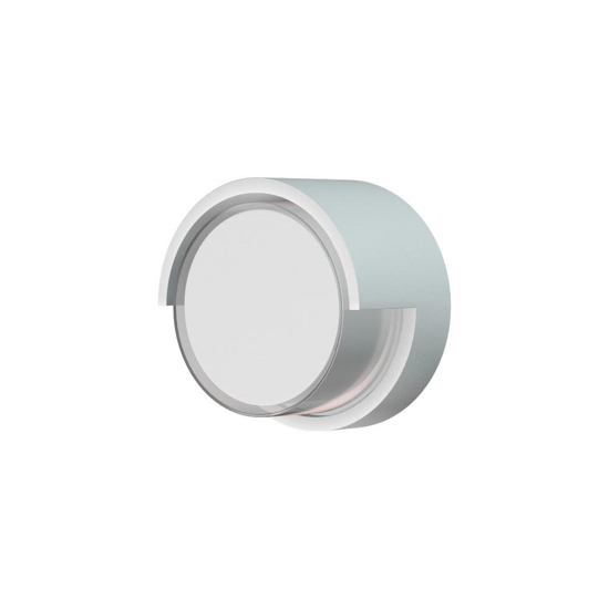 Mini applique per esterno tondo bianco led 2700k 3300k 4000k