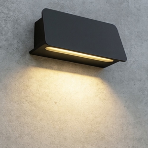 Maytoni trupp applique da esterno led 3000k ip54 luce verso il basso